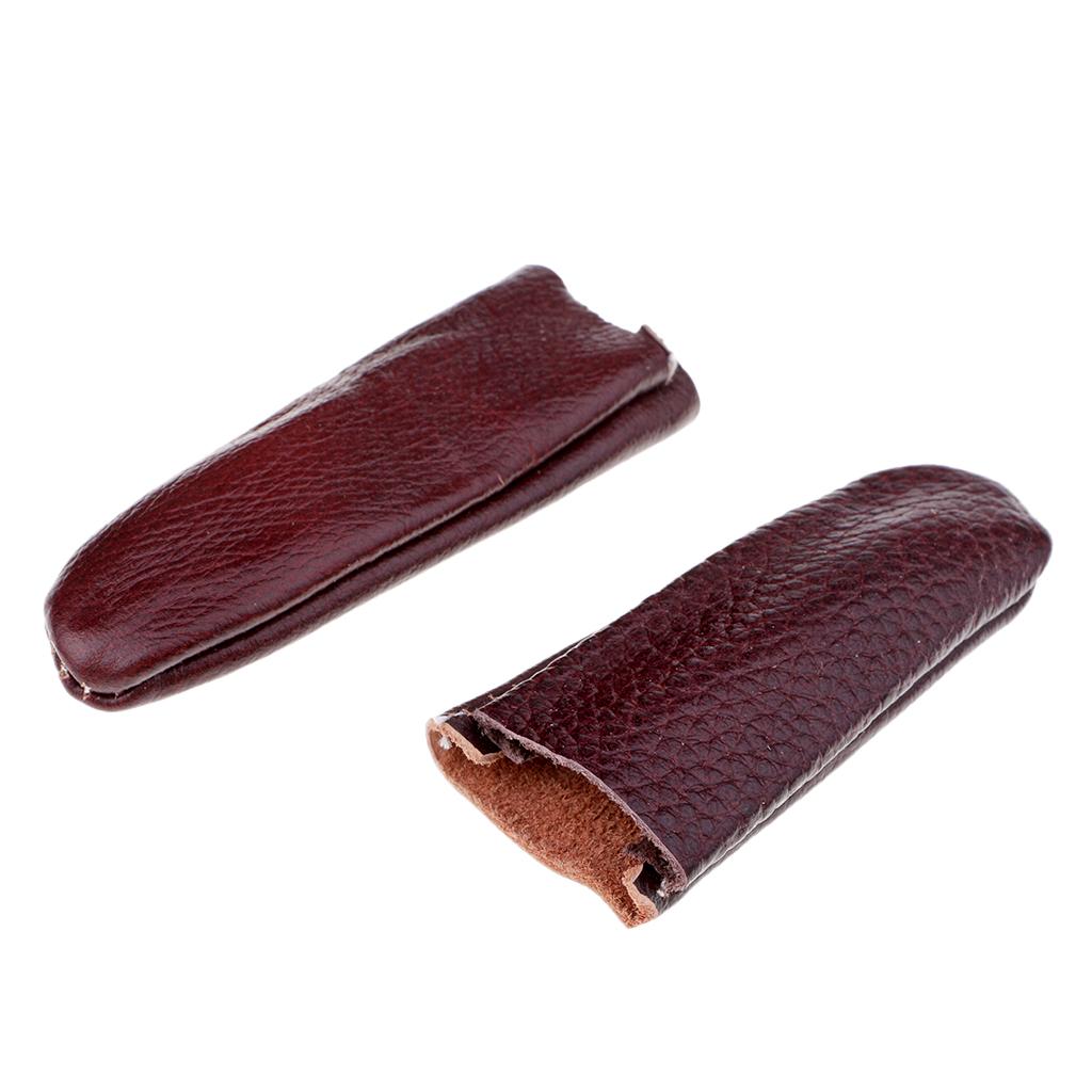 Genuine Leather Finger Guards  - Craft Tools recension och pris