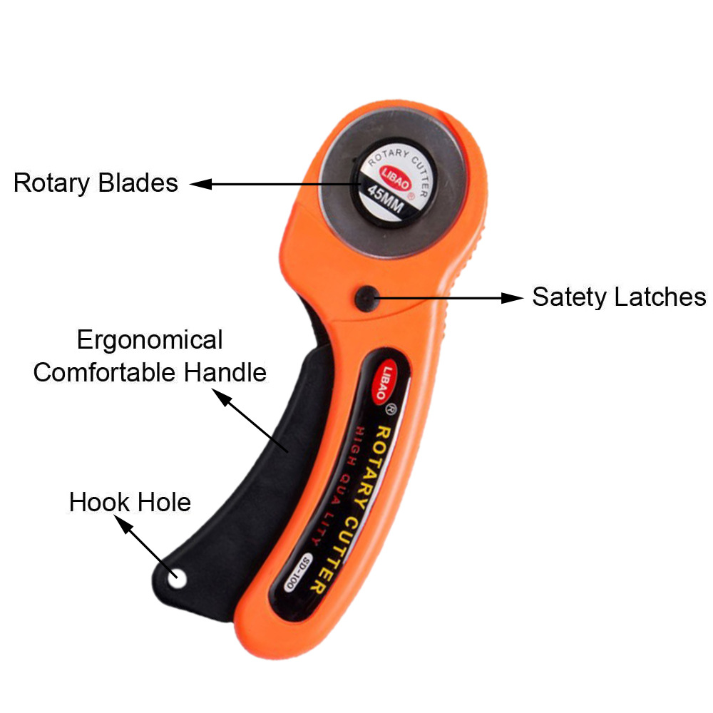 45mm Rotary Cutter Blades Fabr - Rotary Cutter For Fabric 45Mm recension och pris