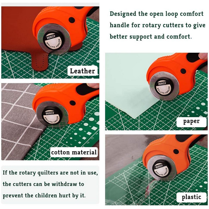 45mm Rotary Cutter Blades Fabr - Rotary Cutter For Fabric 45Mm recension och pris