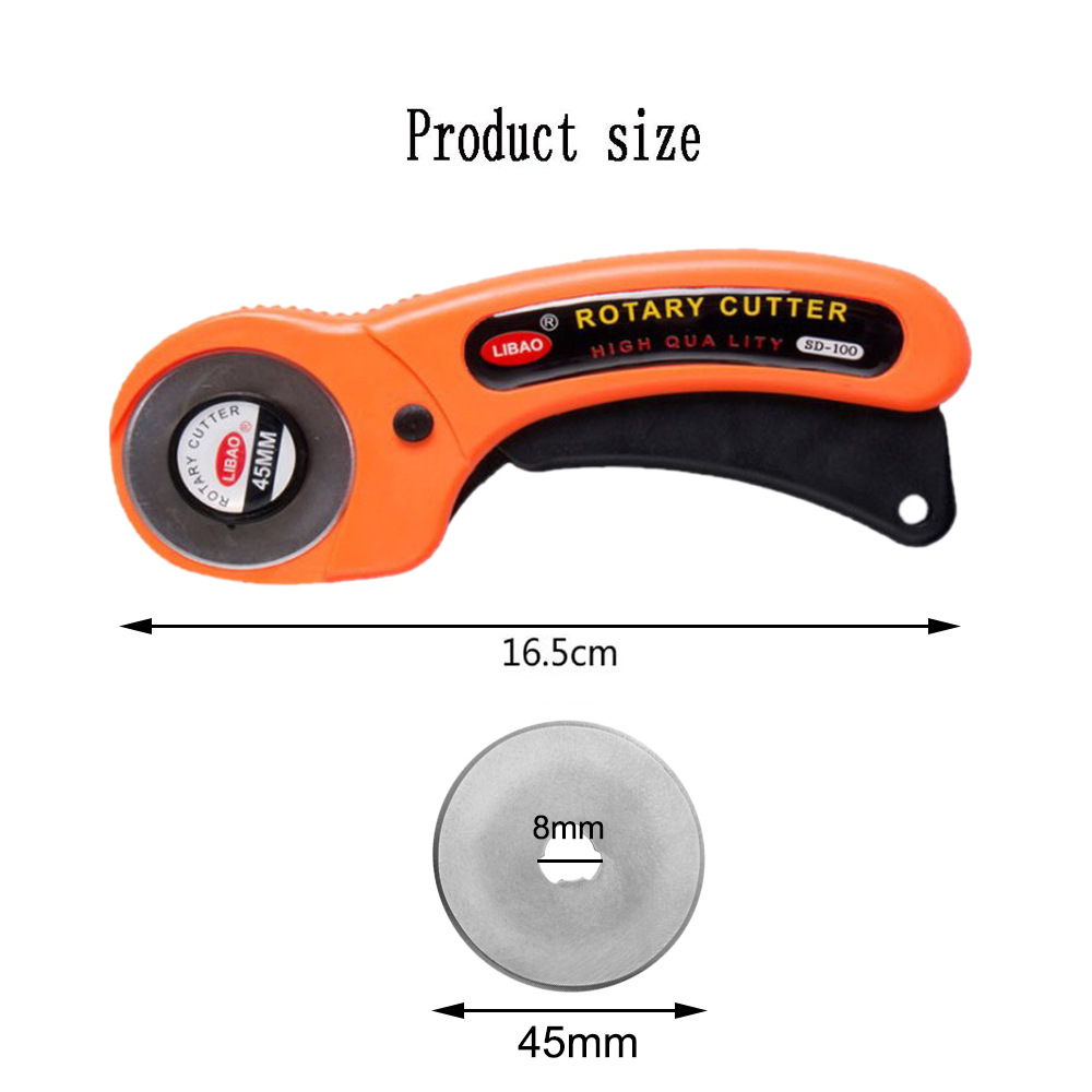 45mm Rotary Cutter Blades Fabr - Rotary Cutter For Fabric 45Mm recension och pris