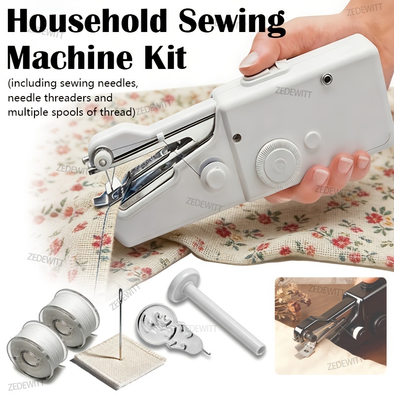 Portable Handheld Electric Sew - Mini Electric Sewing Machine Handheld recension och pris