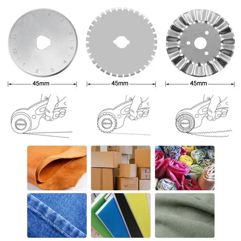 Rotary Cutter 45mm Card Paper  - Rotary Cutter For Fabric 45Mm recension och pris