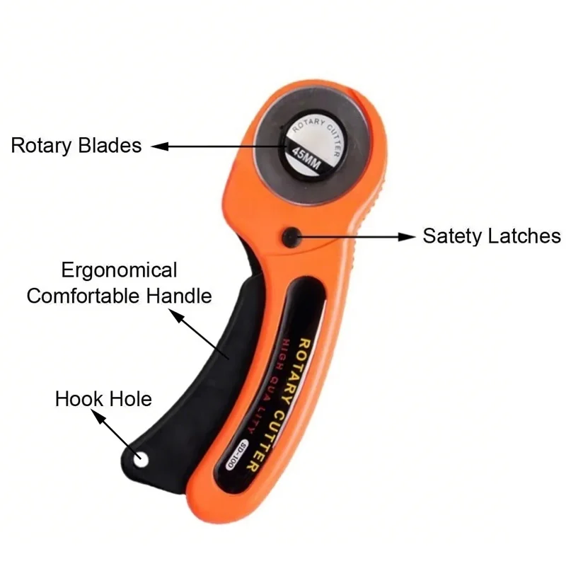 Rotary Cutter 45mm Card Paper  - Rotary Cutter For Fabric 45Mm recension och pris