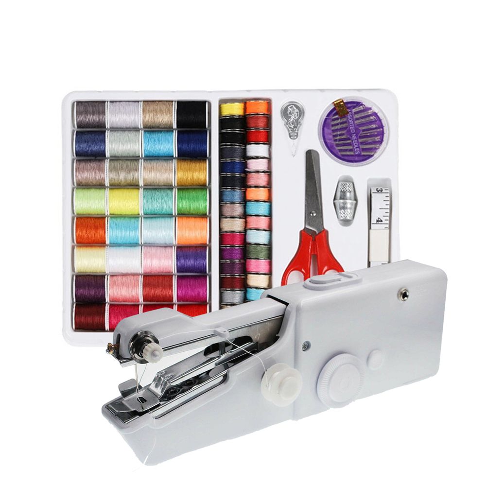 Locked Stitcher DIY Tool Sundr - Mini Electric Sewing Machine Handheld recension och pris
