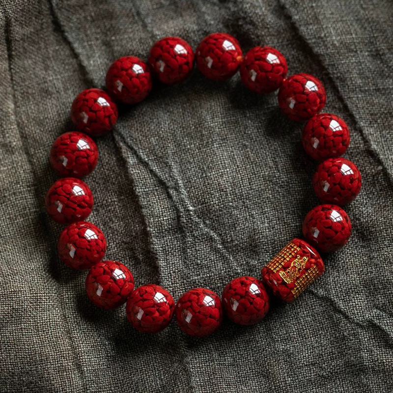 Natural Cinnabar Crystal Sand  - Beading recension och pris