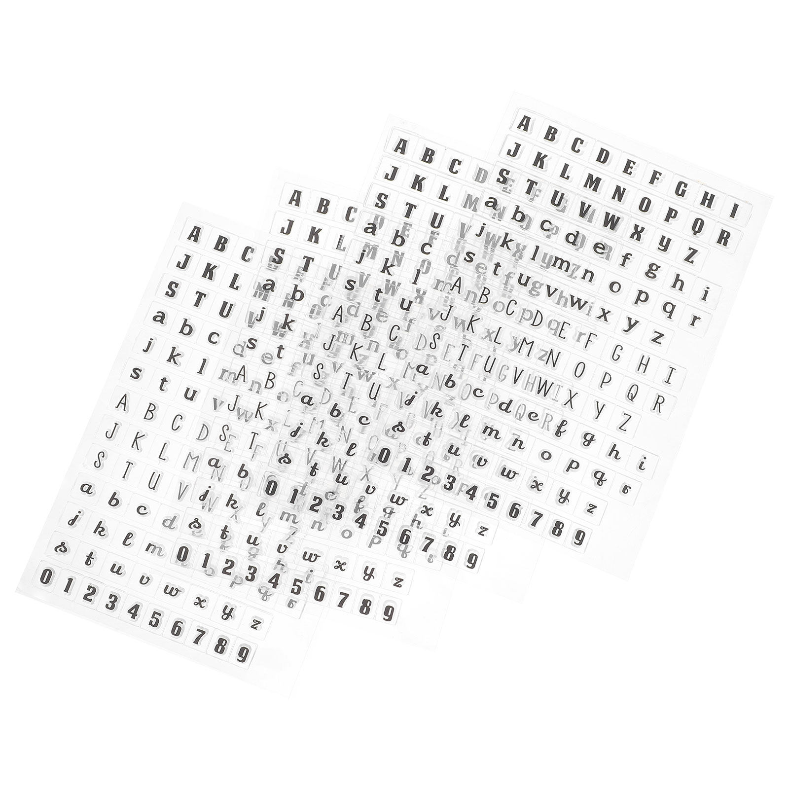 4 Pcs Clear Stamps for Journal - Clear Silicone Stamps For Card Making recension och pris
