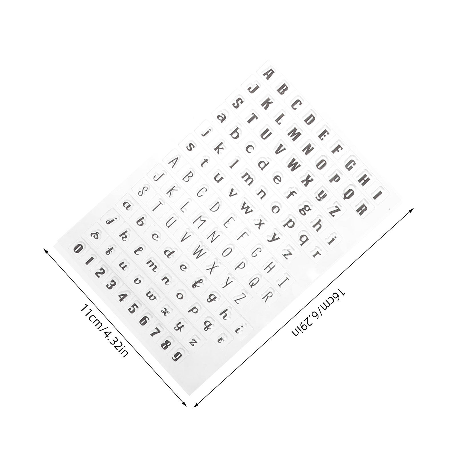 4Pcs Silicone Transparent Stam - Clear Silicone Stamps For Card Making recension och pris